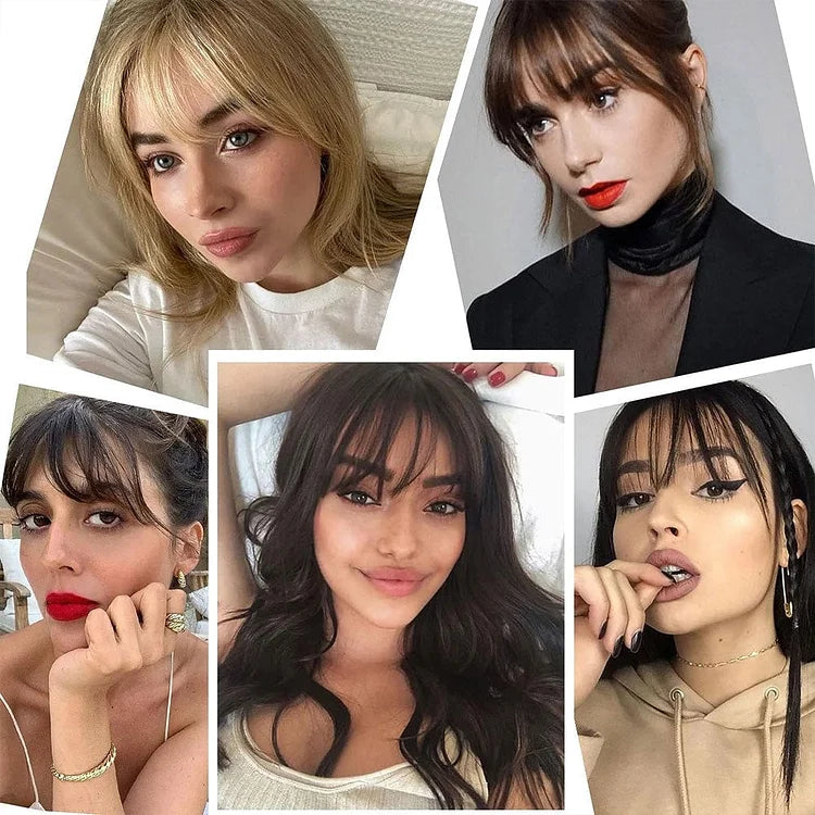 Flequillo clip para un look transformado instantáneamente