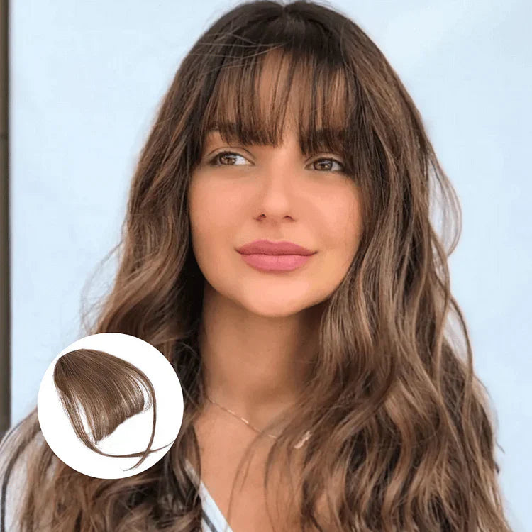 Flequillo clip para un look transformado instantáneamente