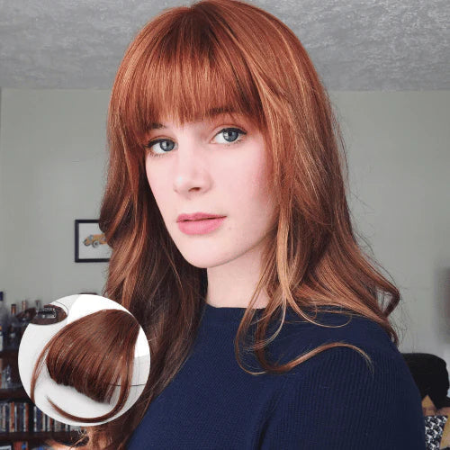 Flequillo clip para un look transformado instantáneamente