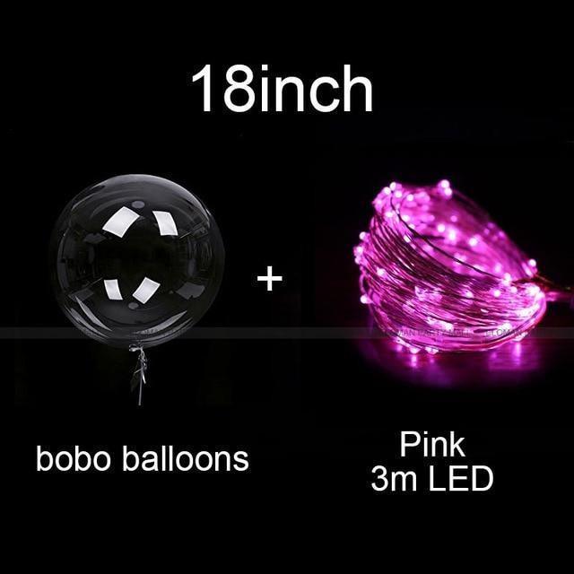 Gjenbrukbare LED-ballonger for å lyse opp festene dine (X10)